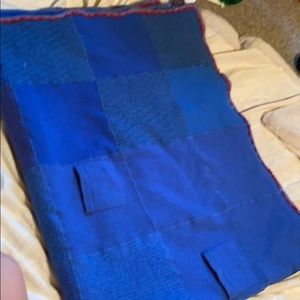 Recycled cashmere blanket